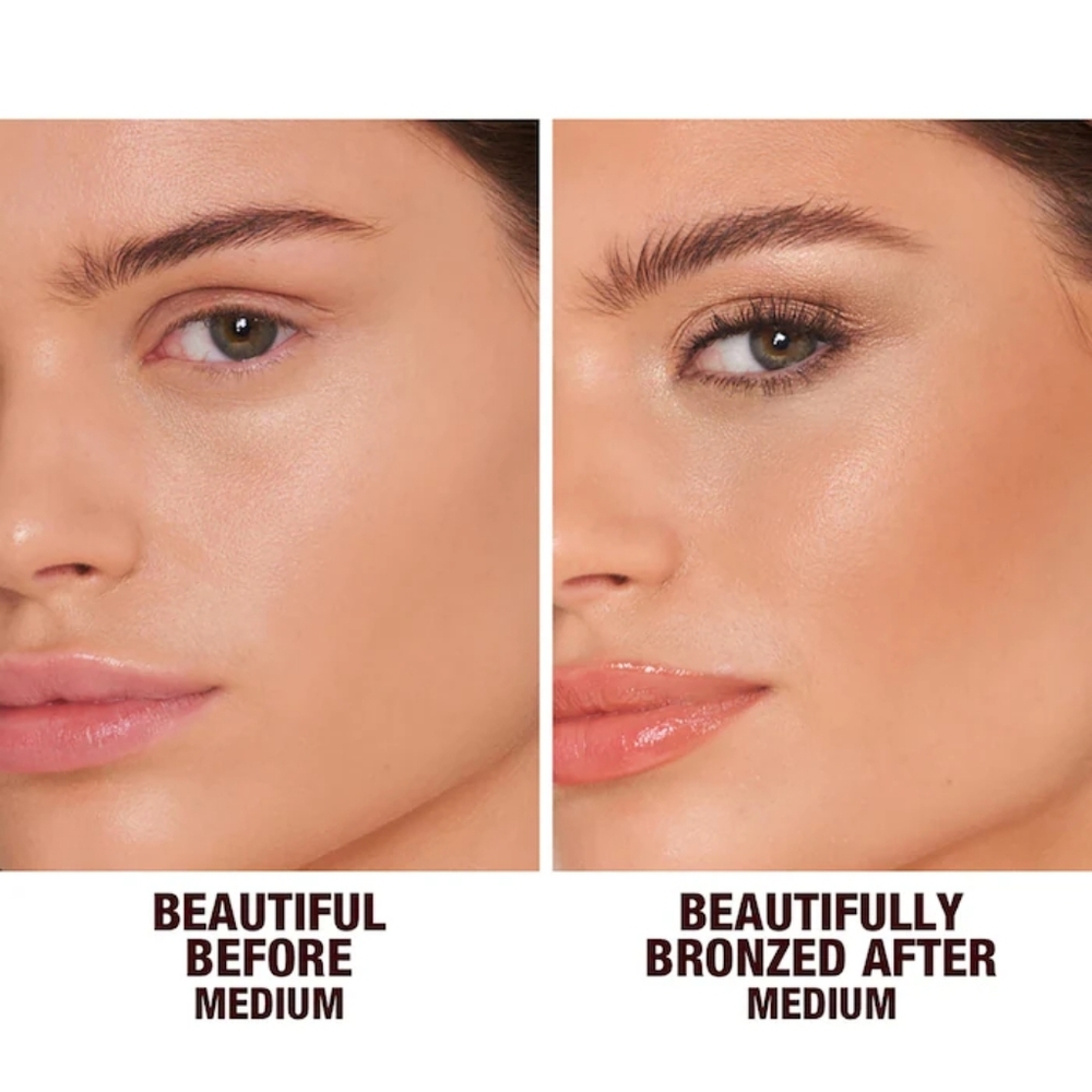 Charlotte Tilbury Beautiful Skin Sun-Kissed Glow Cream Bronzer - 2 Medium - Picture 3 of 10